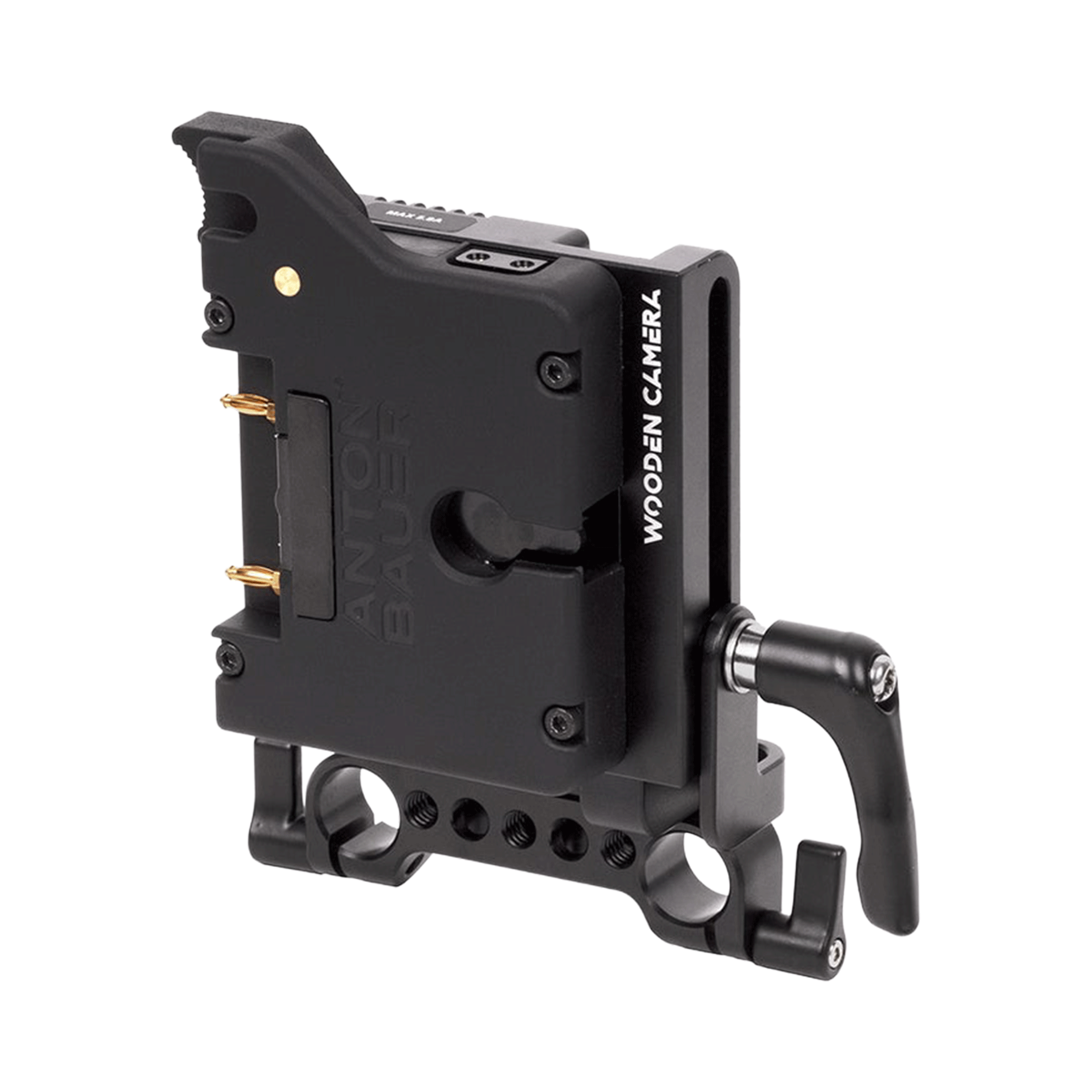 Wooden Camera Power Micro Battery Slide Pro platine Gold Mount