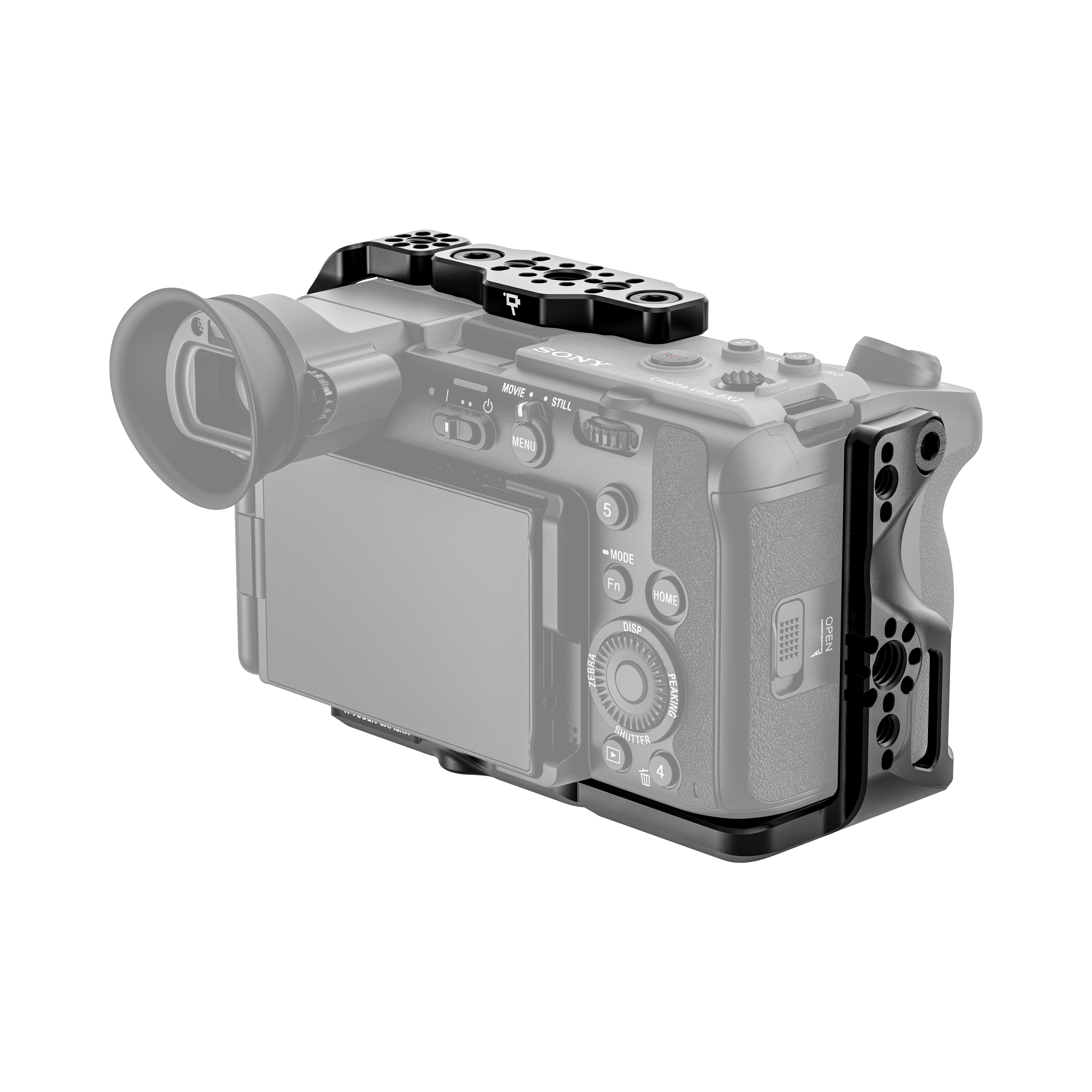 Wooden Camera Full Cage cage Sony FX2 Top Plate + Grip 178 g