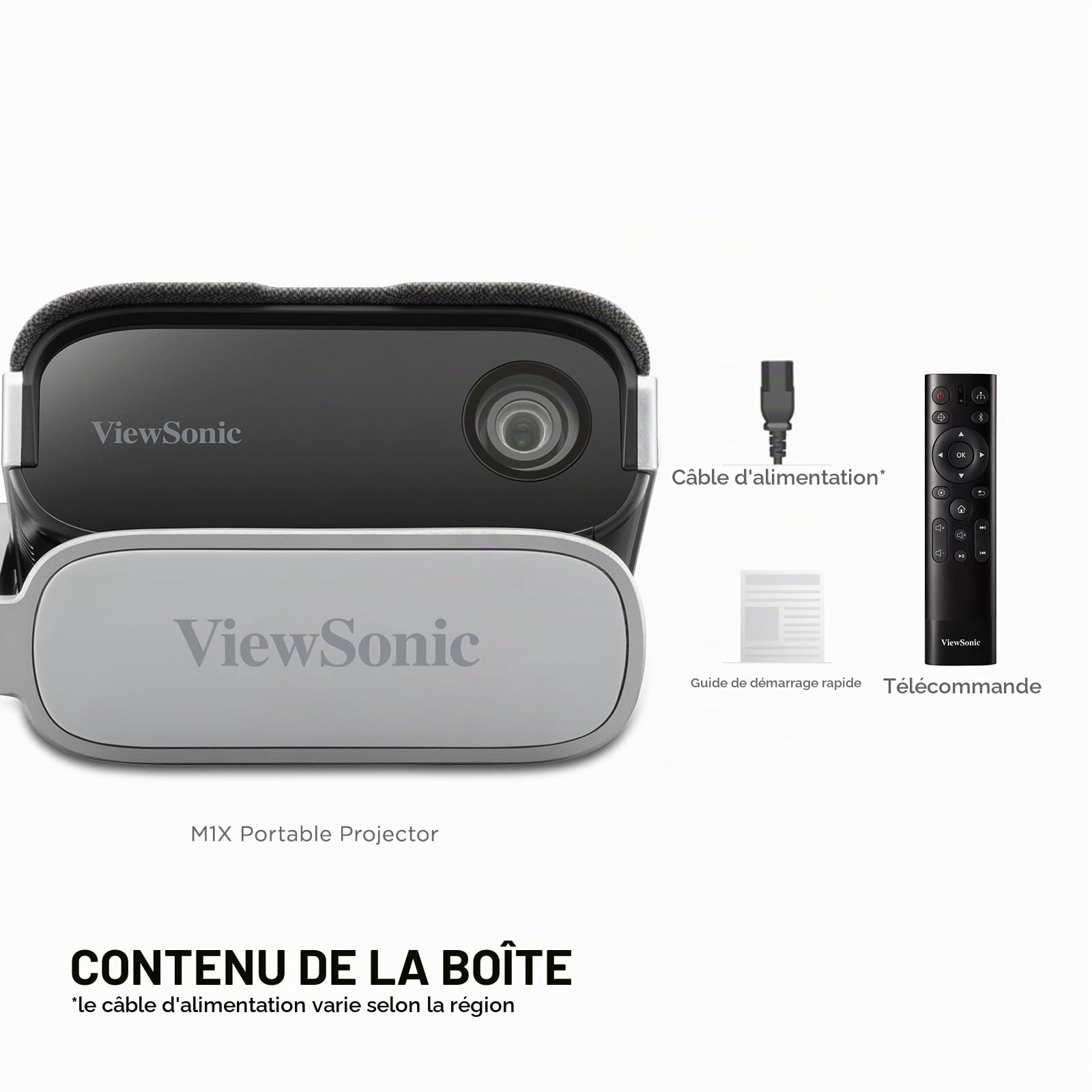ViewSonic M1X mini vidéoprojecteur portable LED