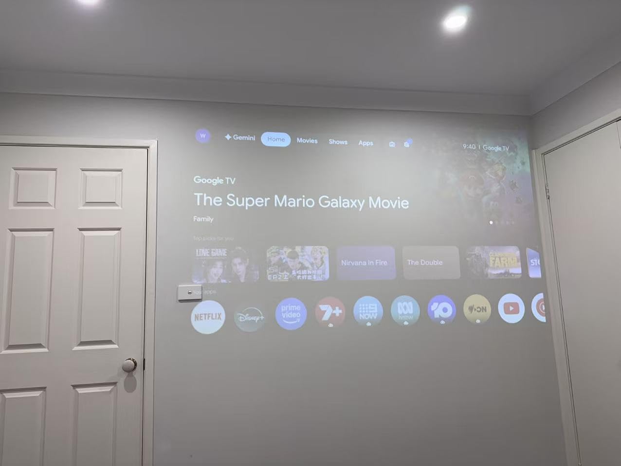 BenQ TK705i vidéoprojecteur 4K HDR Google TV 3000 lm