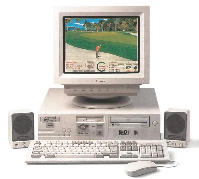 Amstrad Computer PC9000 ordinateur bureau PC9486i PC9555i 1994