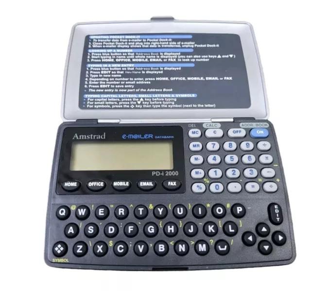 Amstrad Emailer EM2001 téléphone email argent internet jeux