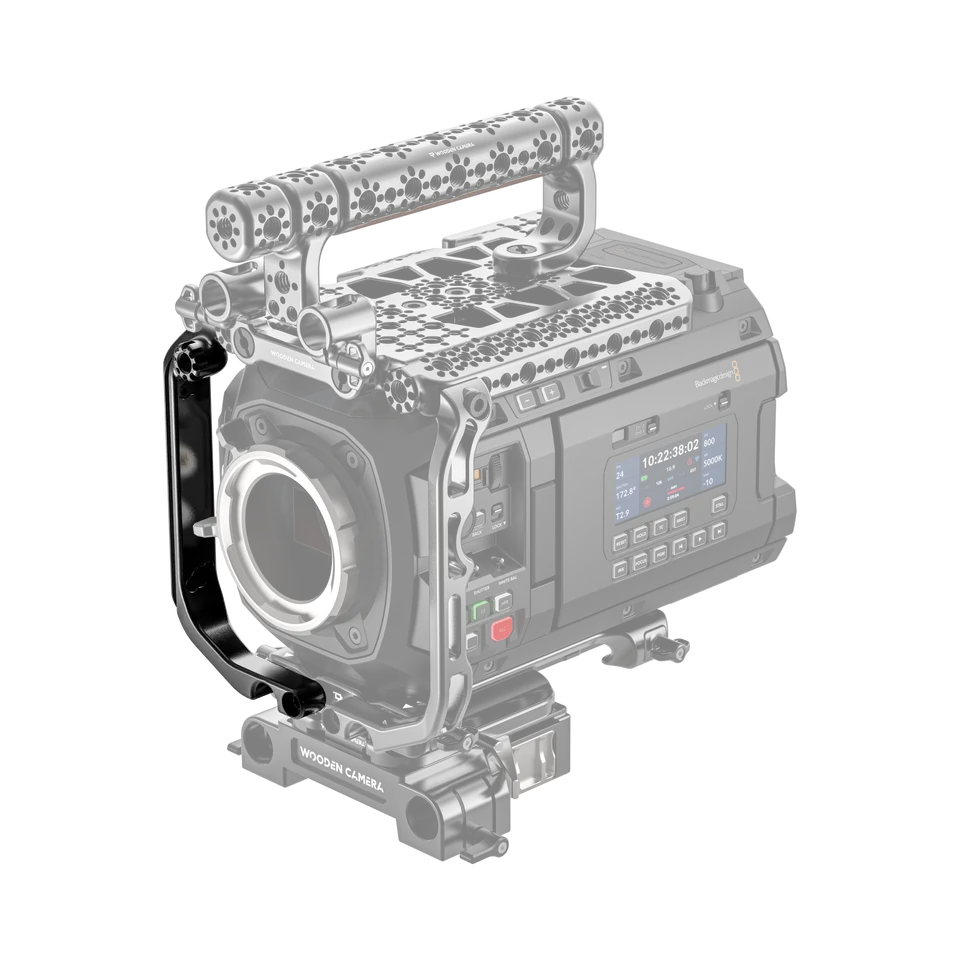 Wooden Camera Support Right Side Rail URSA Cine 12K 17K