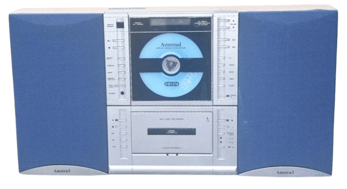 Amstrad Audio HCD500 chaîne stéréo CD vertical avec enceintes