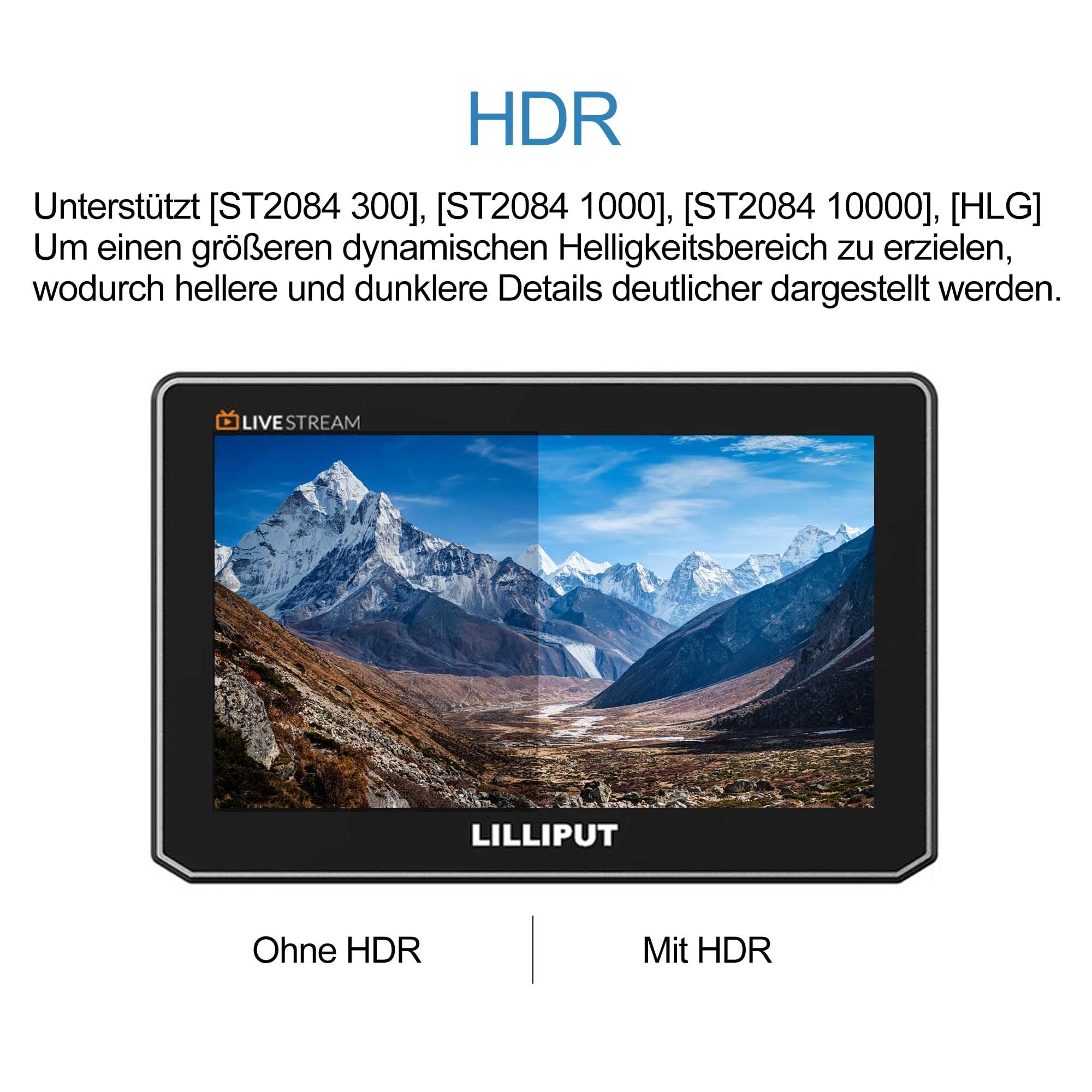 Lilliput T5U T-Series moniteur caméra HDMI USB 3.0