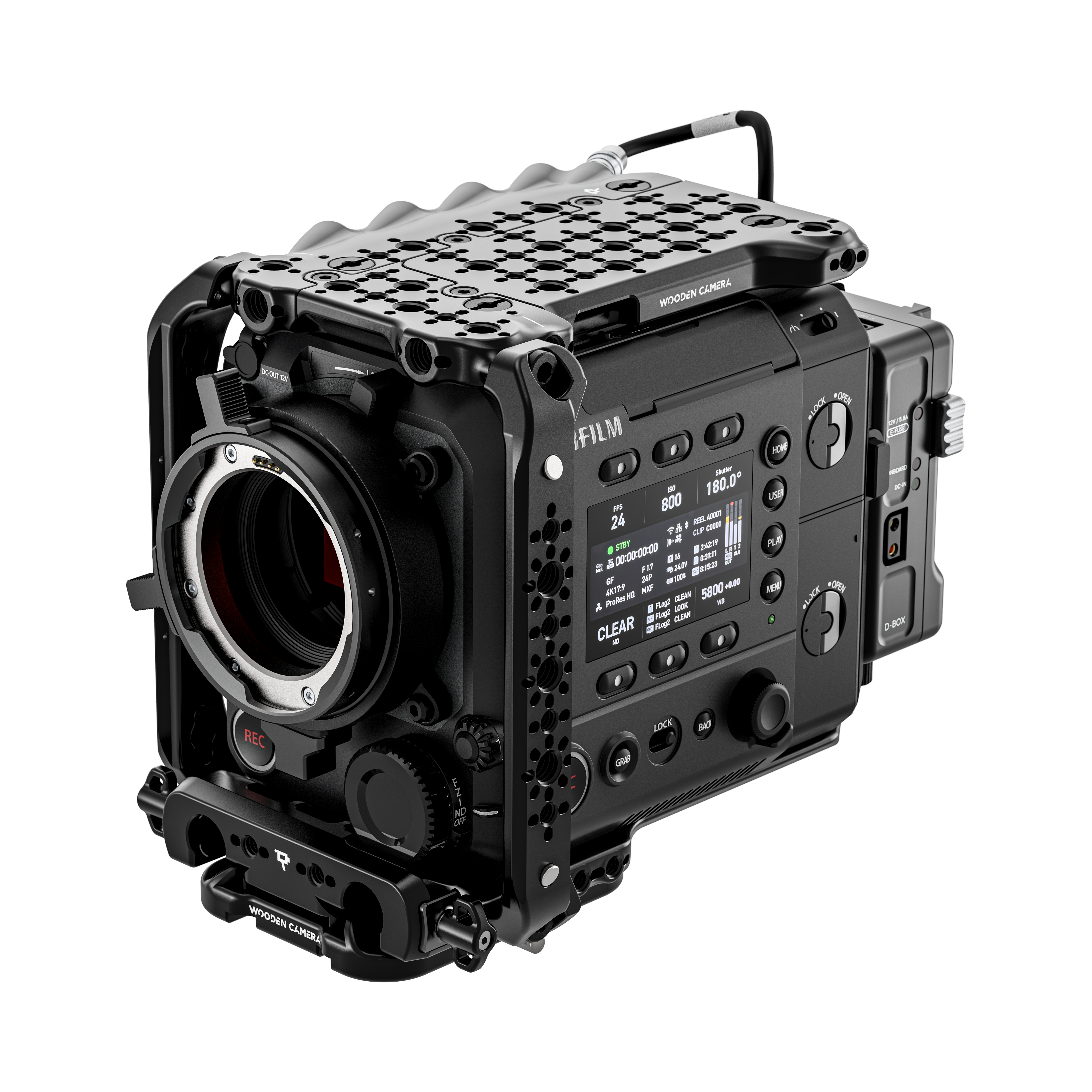 Wooden Camera BMPCC 6K Pro kit accessoires cage base