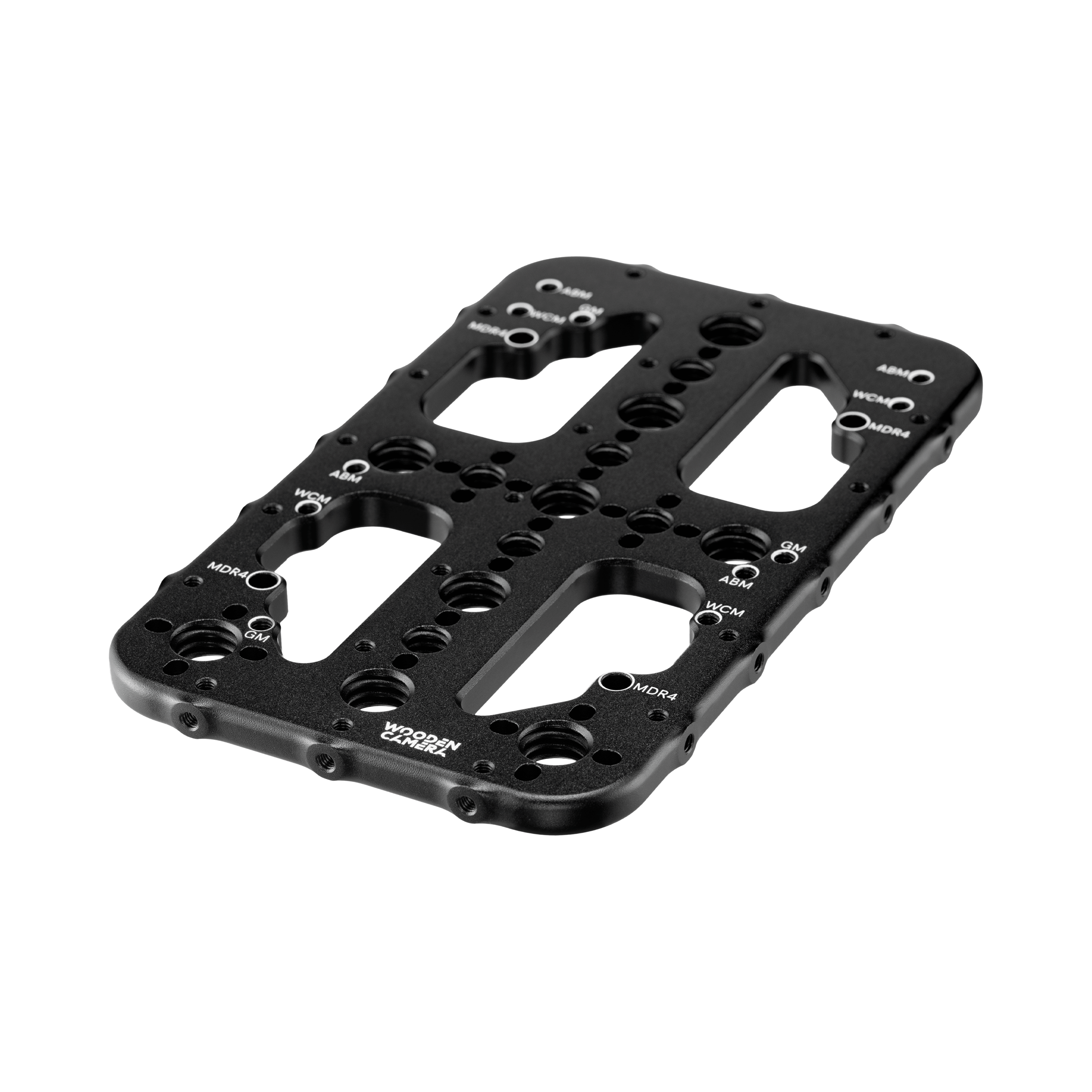 Wooden Camera Accessory Plates plaque rig 5x5 alu noir 135g