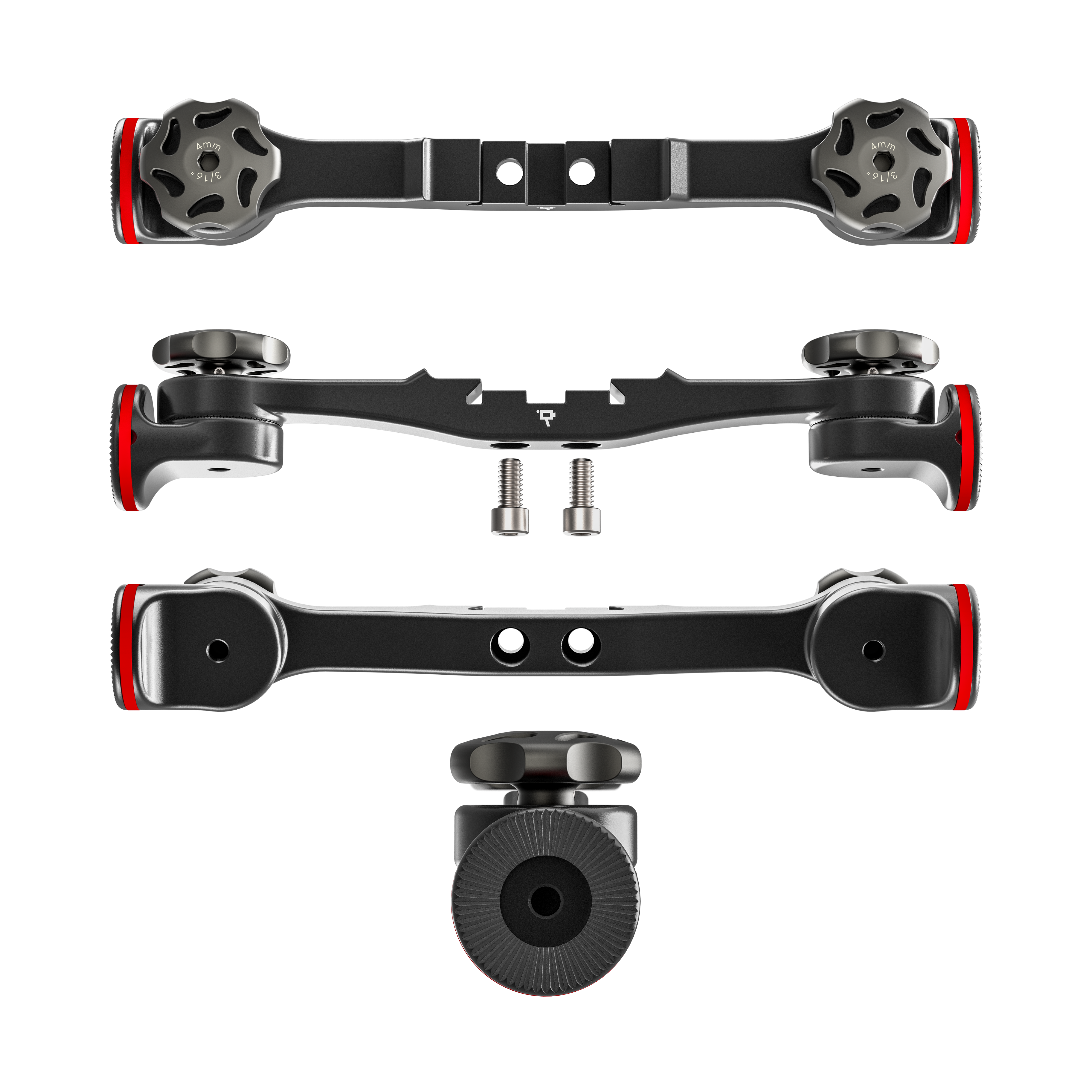 Wooden Camera Shoulder Rig rig épaule ARCA aluminium