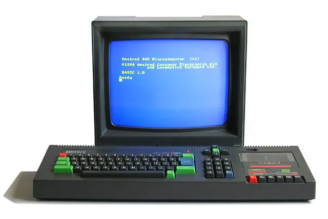 Amstrad Computer CPC464 ordinateur cassette 64K moniteur couleur