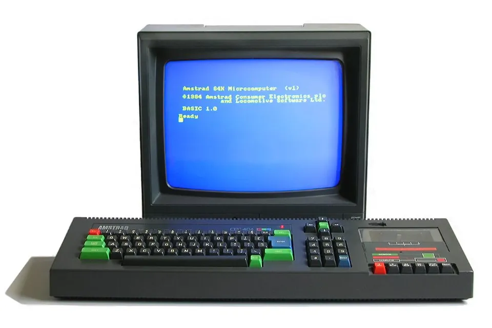 Amstrad Computer CPC464 ordinateur cassette 64K moniteur couleur