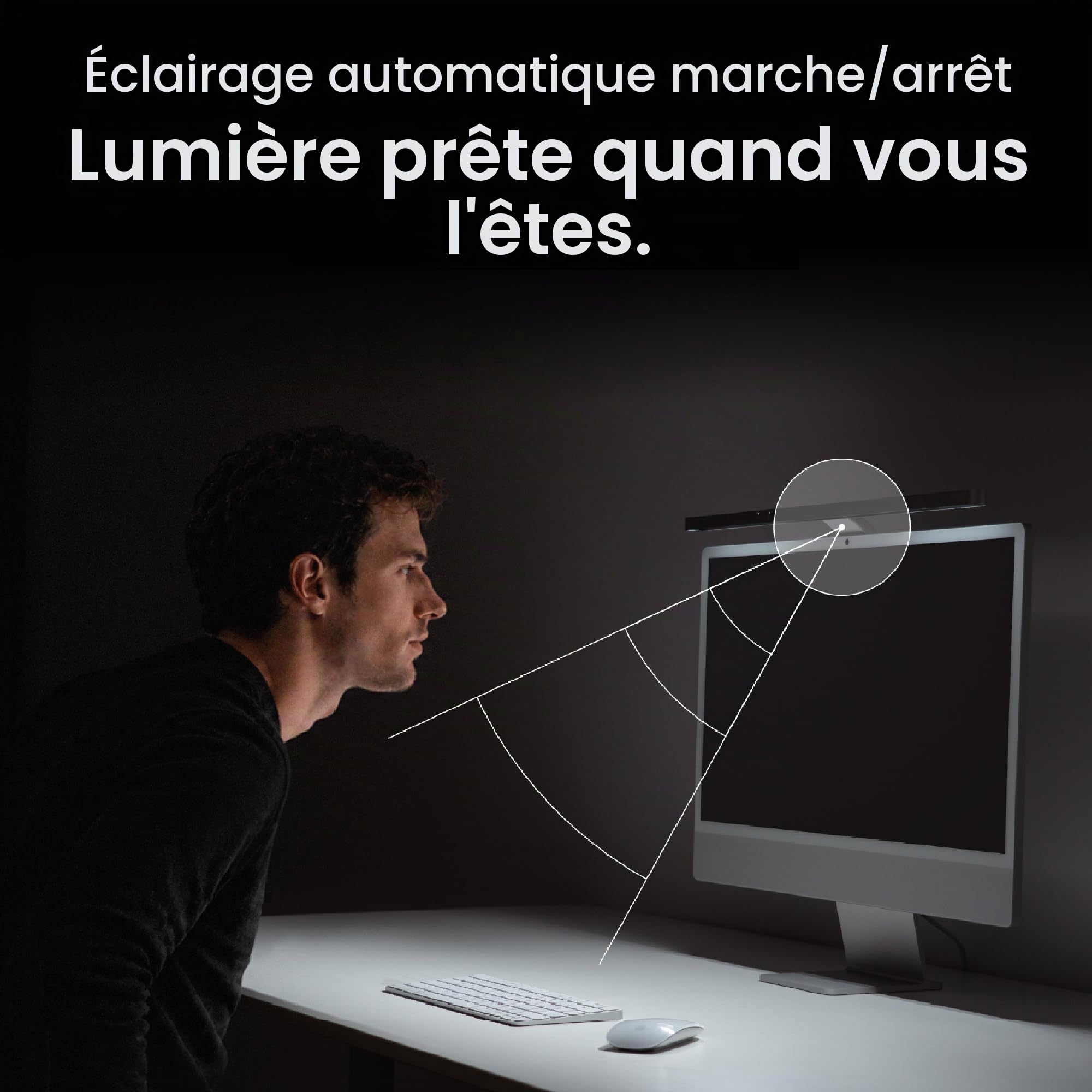 BenQ iScreenBar barre lumineuse iMac magnétique sans reflet