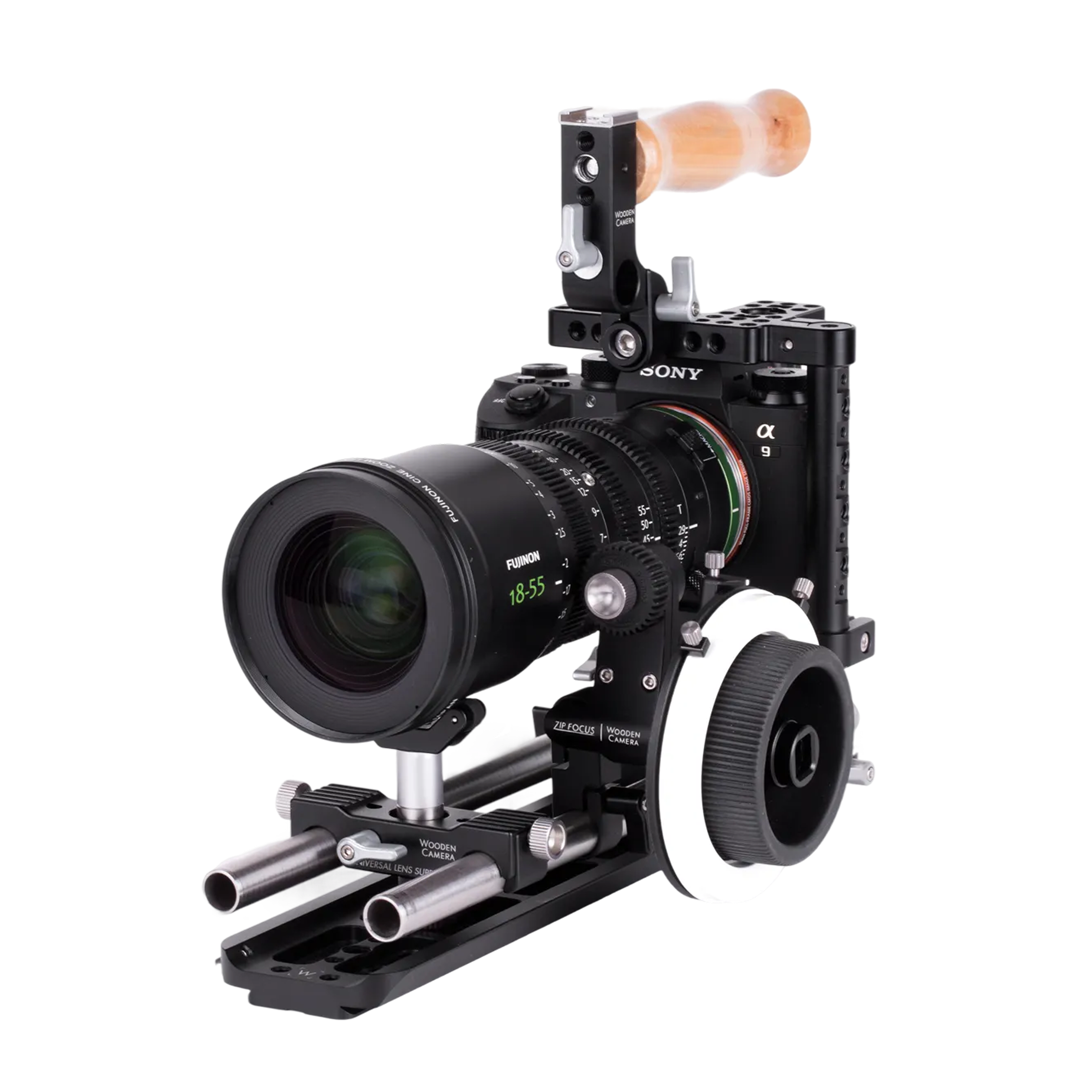 Wooden Camera Zip Focus follow focus 15mm LW simple face 1:1