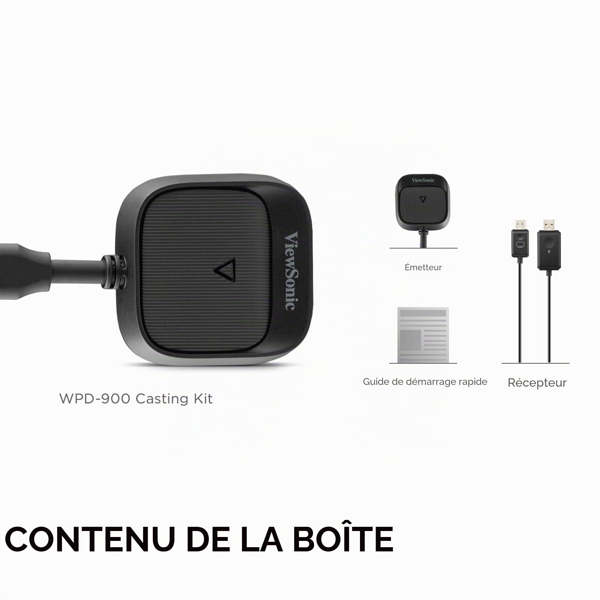 ViewSonic WPD-900 kit présentation sans fil 1080p USB-C