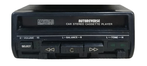Amstrad Audio 9000 autoradio voiture série CR900 EX900
