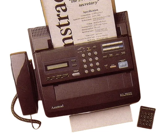 Amstrad Telephone & Fax PS8000 Fax Répondeur 30 Numéros