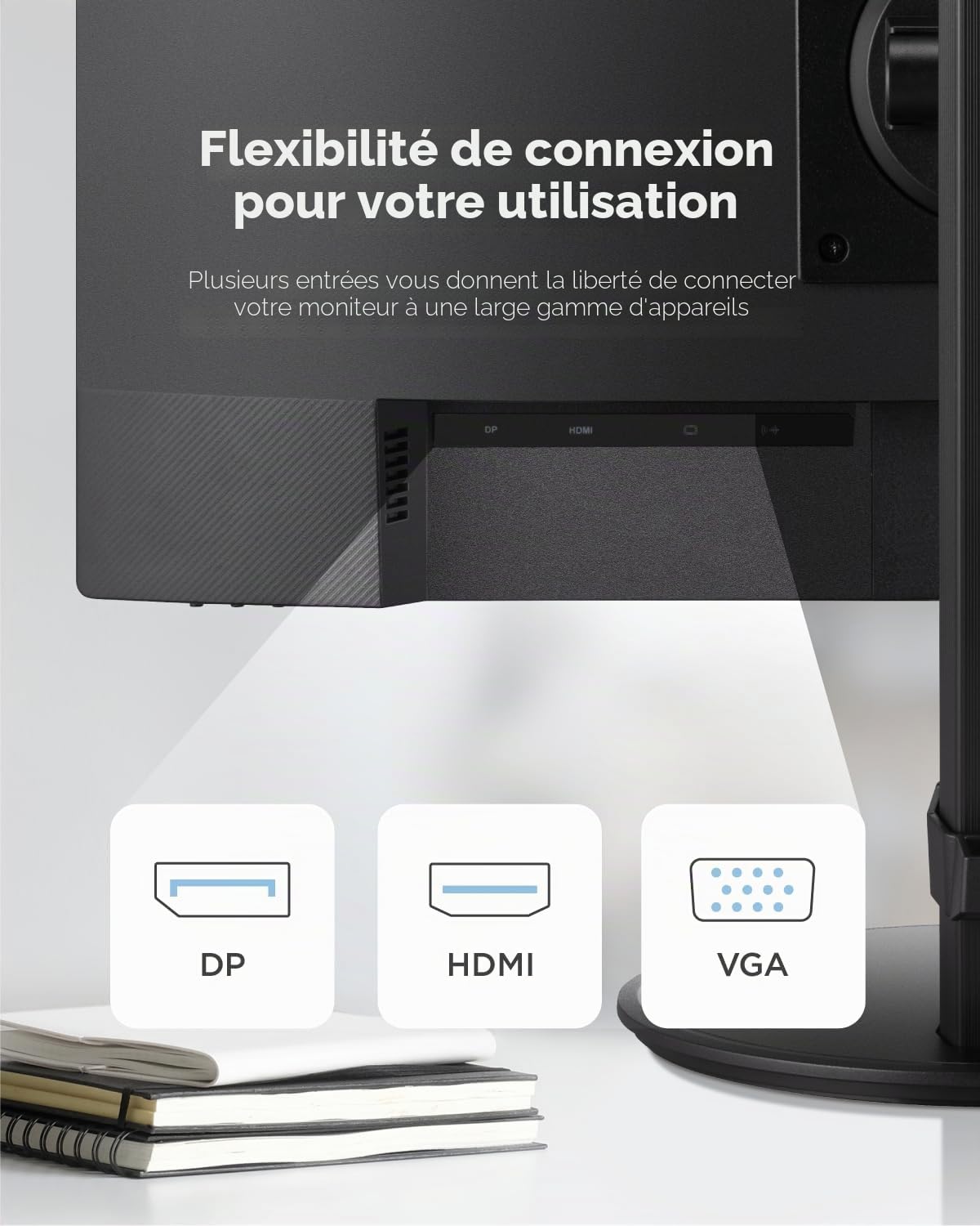 ViewSonic VA2408-HDJ Écran PC 24 Pouces Full HD 100Hz