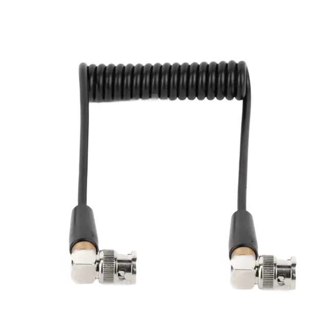 Wooden Camera Cables Câble BNC spiralé 10 pouces 3G-SDI