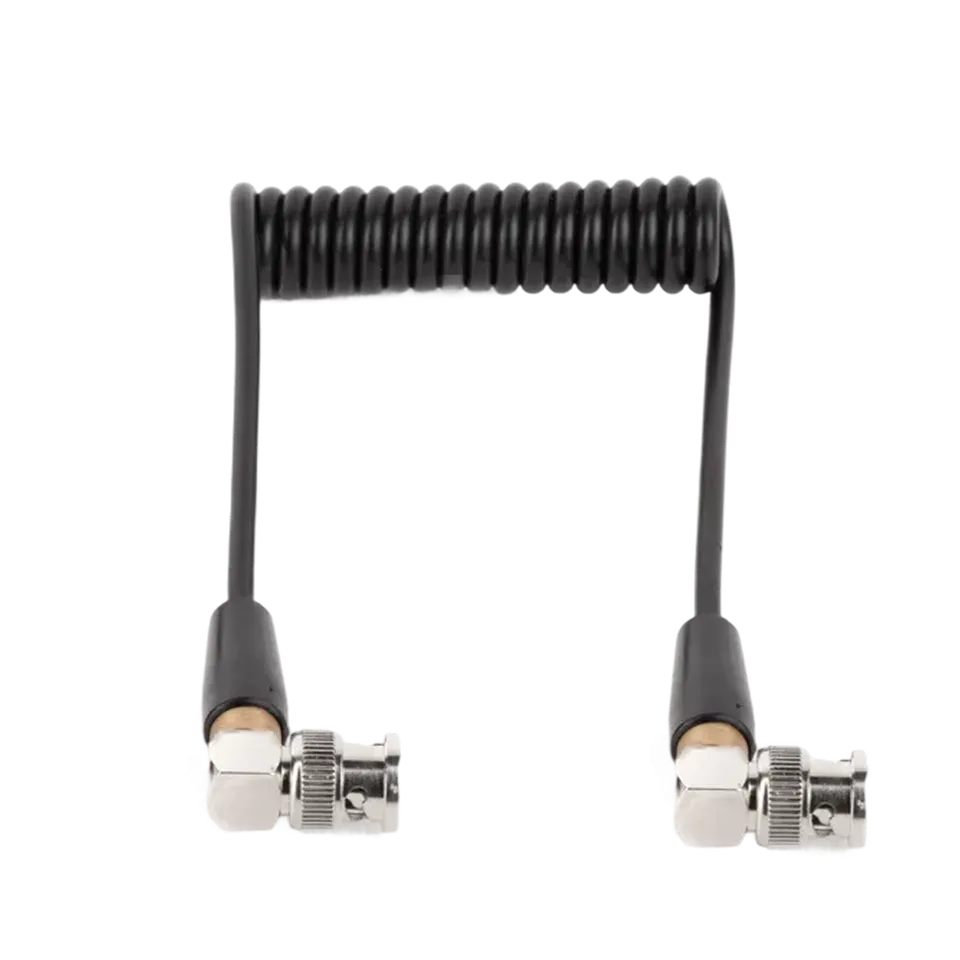 Wooden Camera Cables Câble BNC spiralé 10 pouces 3G-SDI