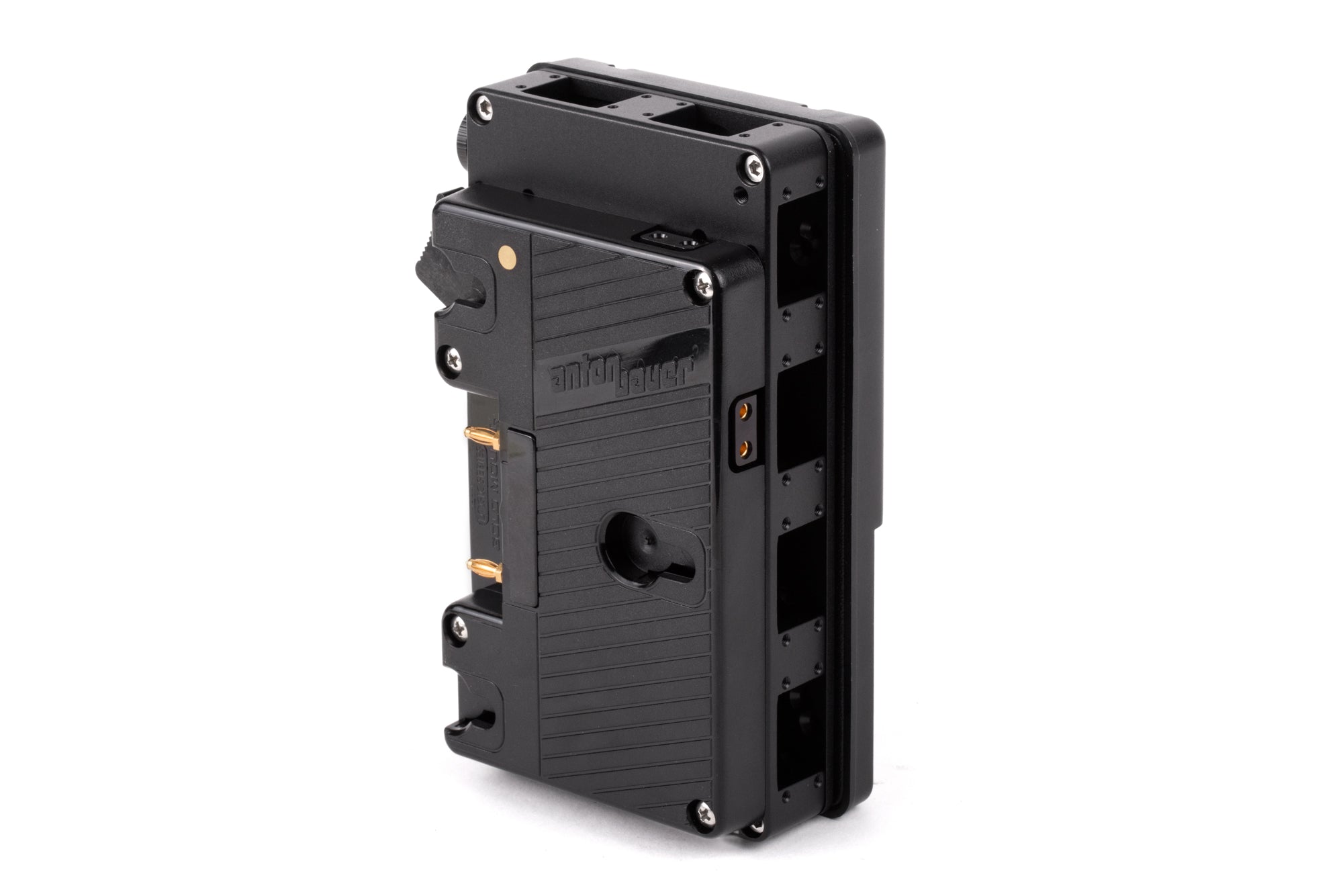 Wooden Camera Power D-Box Gold Mount V-Mount boîtier base