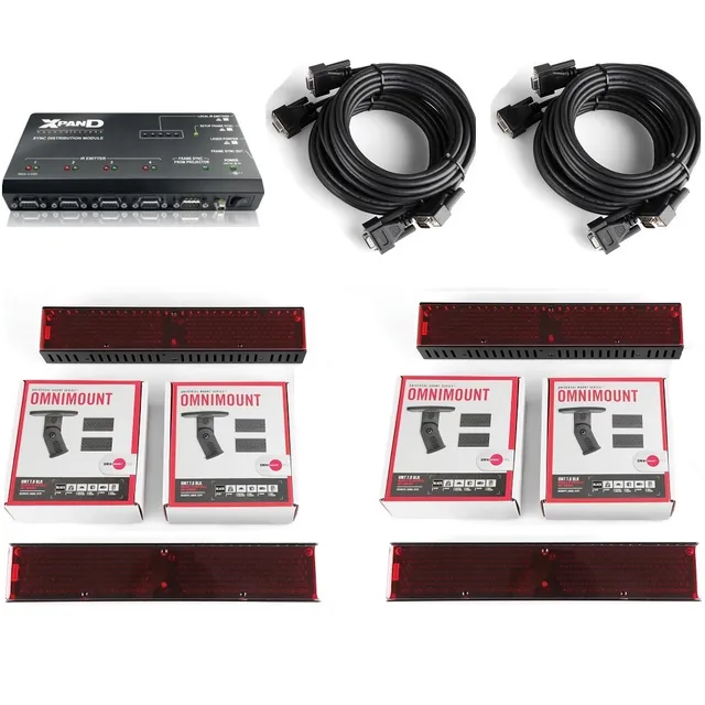 Xpand FOUR KIT système 3D actif 800 places