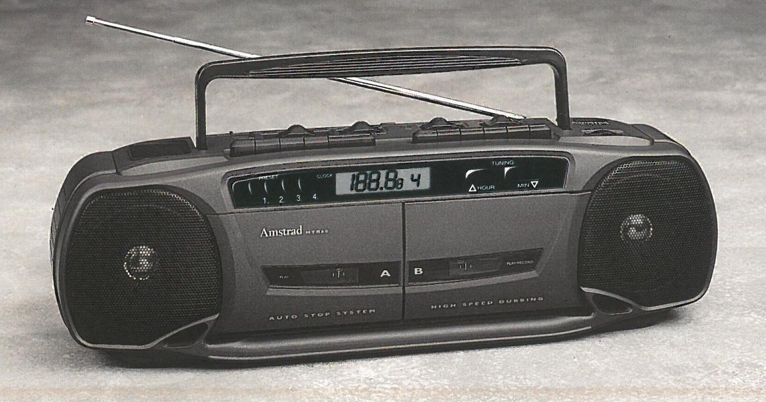 Amstrad Audio MTR20 radiocassette portable radio cassette