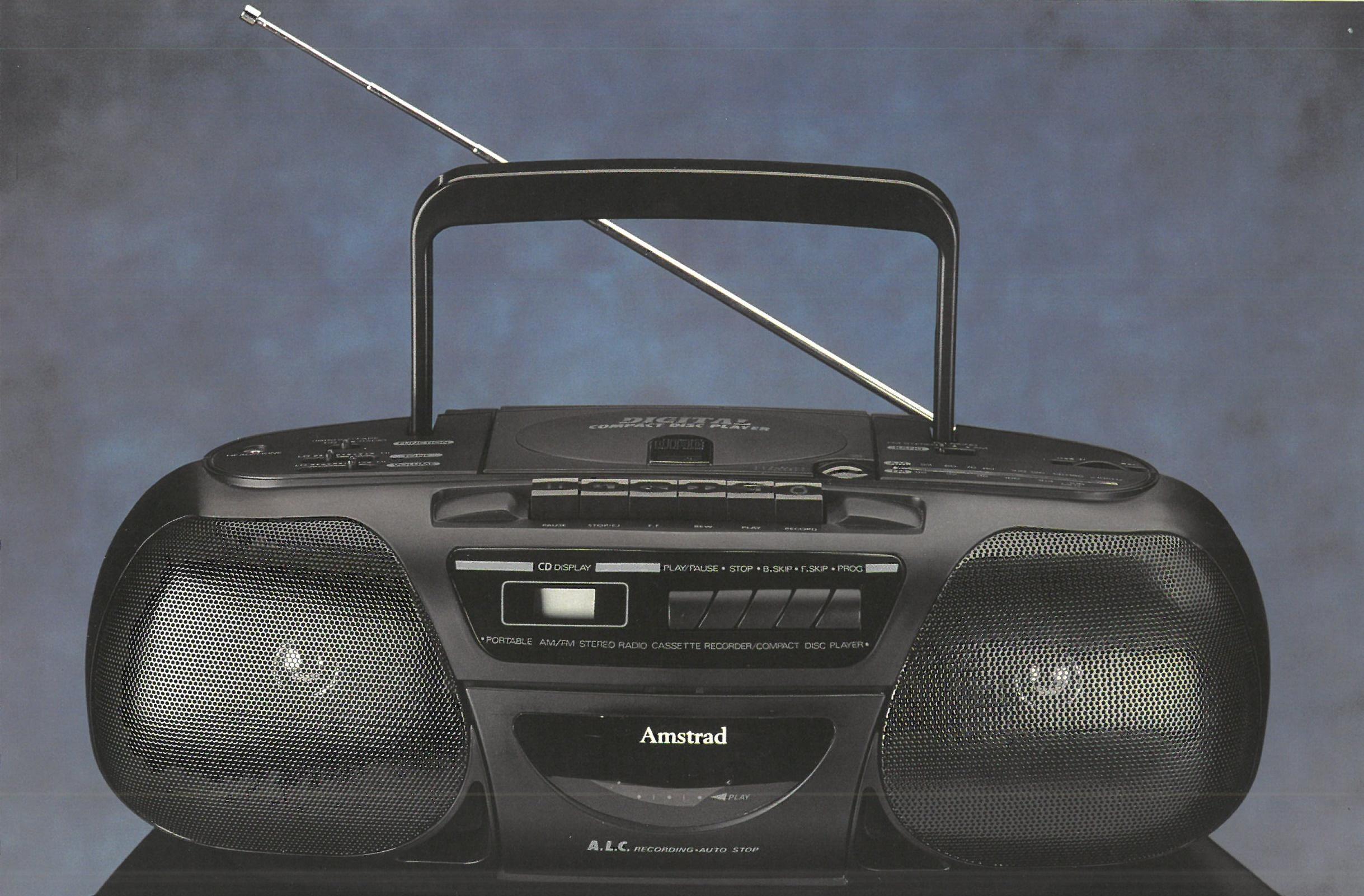 Amstrad Audio MCD50 MCD65 MCD100 chaîne stéréo CD avec enceintes