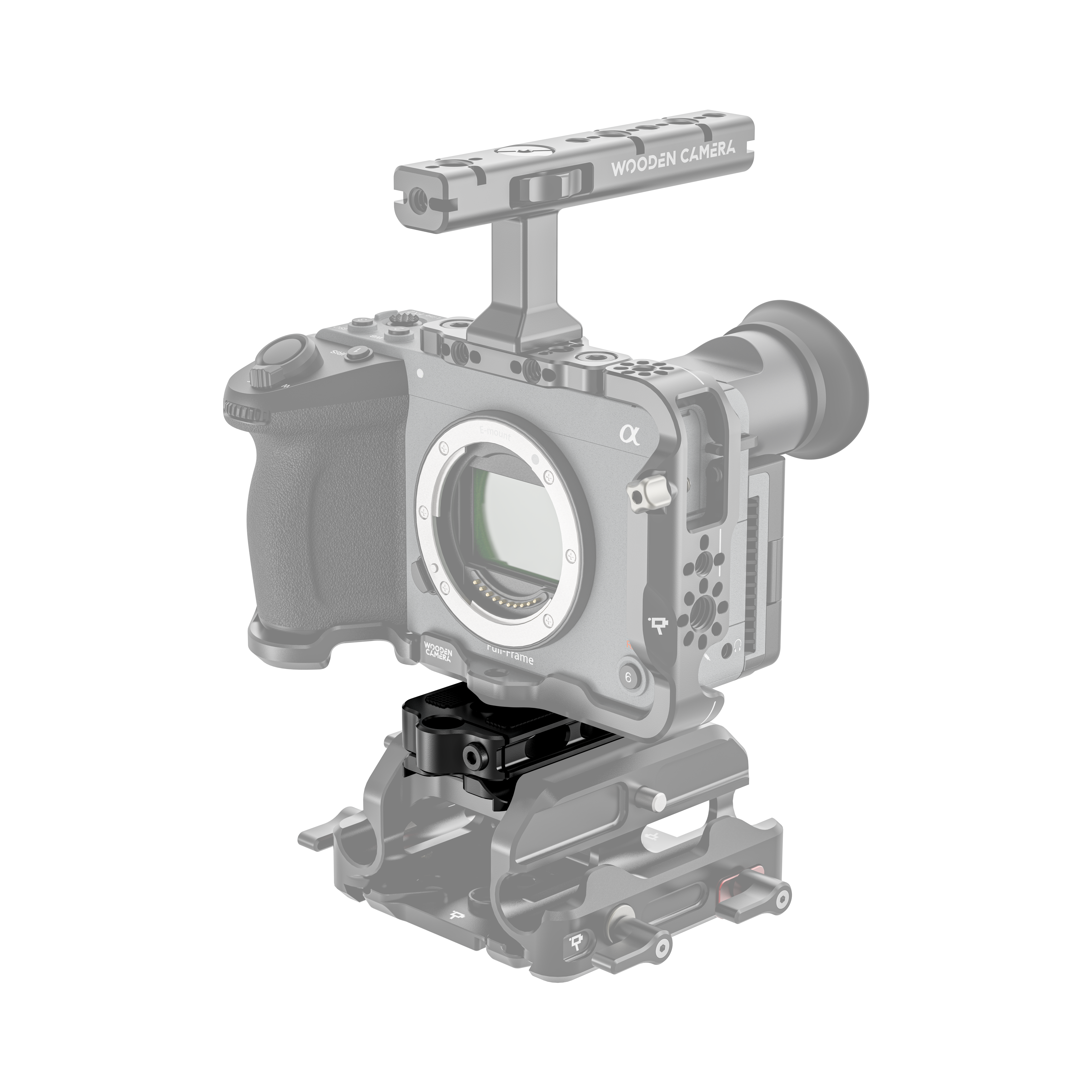 Wooden Camera Camera Support Riser ARCA 20mm Sony FX2 FX3