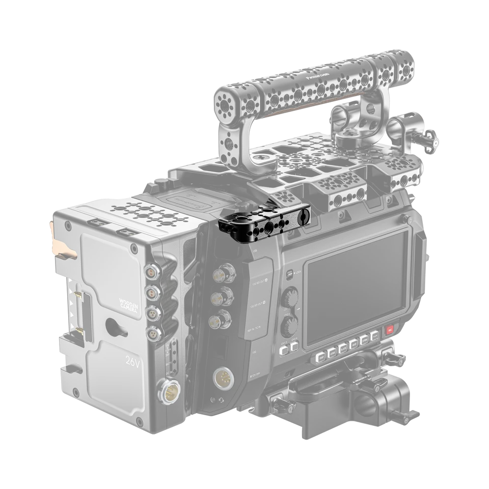 Wooden Camera Top Plate Extension Block URSA Cine 12K 17K