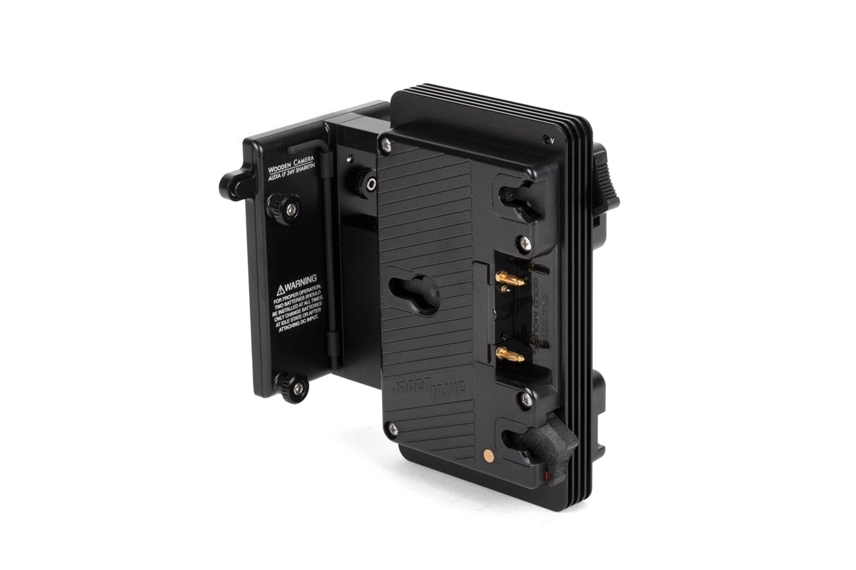Wooden Camera Sharkfin Support Batterie ARRI Alexa LF Gold Mount
