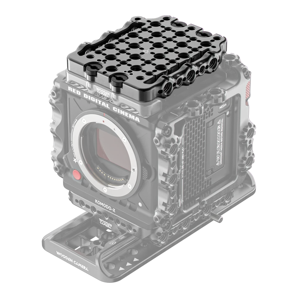 Wooden Camera Rigging Top Plate platine RED Komodo-X