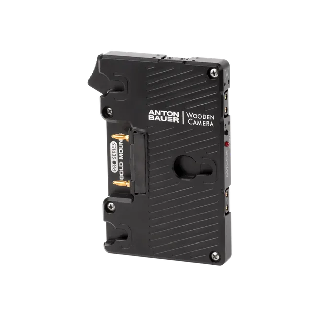 Wooden Camera Power WC Pro Gold Mount plaque batterie 3x D-Tap