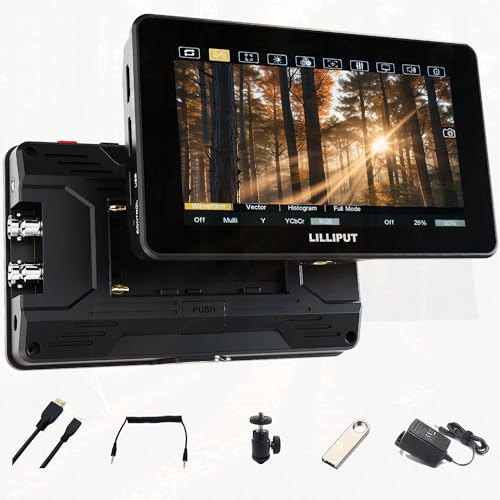 Lilliput HT5S Moniteur caméra tactile 5,5" FHD 2000 nits