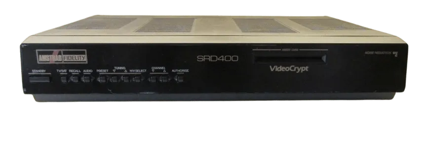 Amstrad Satellite SRD400 Décodeur Satellite + Parabole