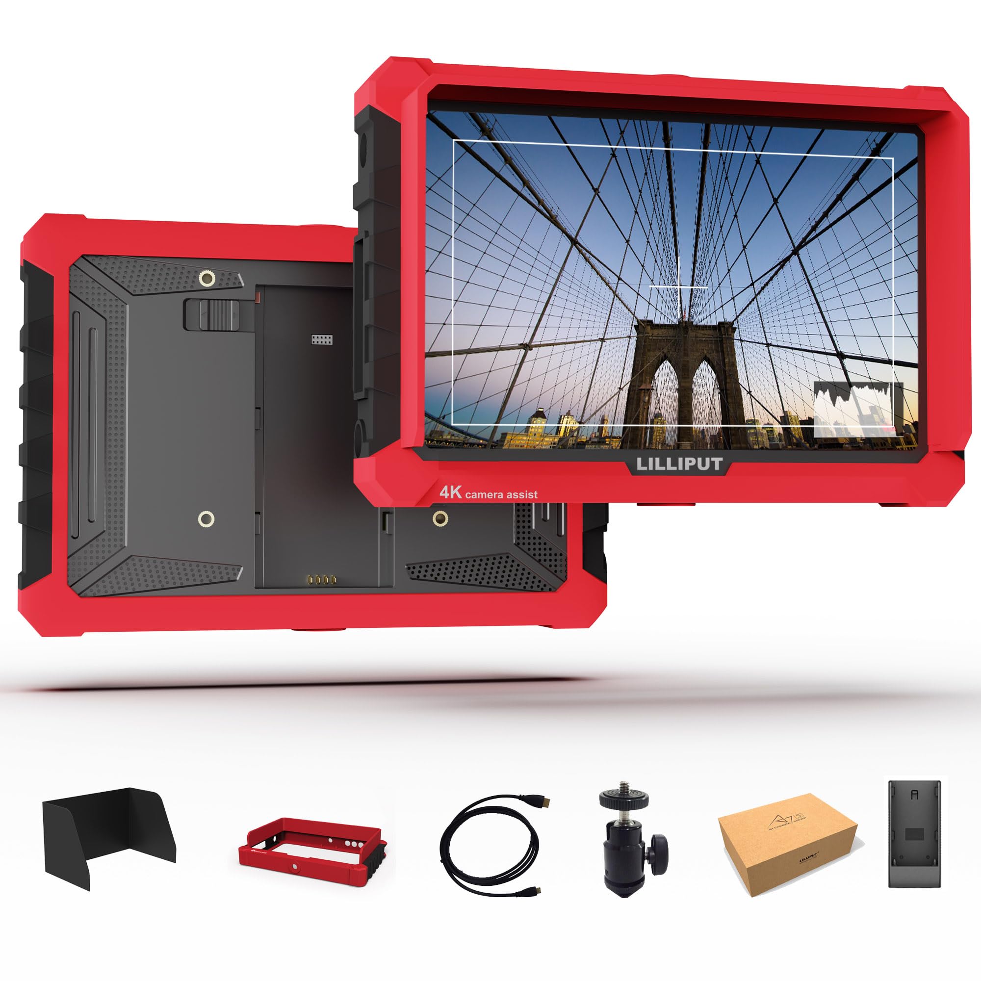 Lilliput A7S moniteur caméra 7" FHD SDI HDMI 4K