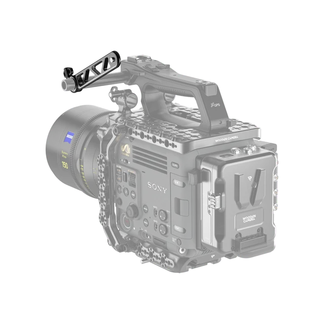 Wooden Camera 15mm EVF Rail Extension viseur tige 15 mm