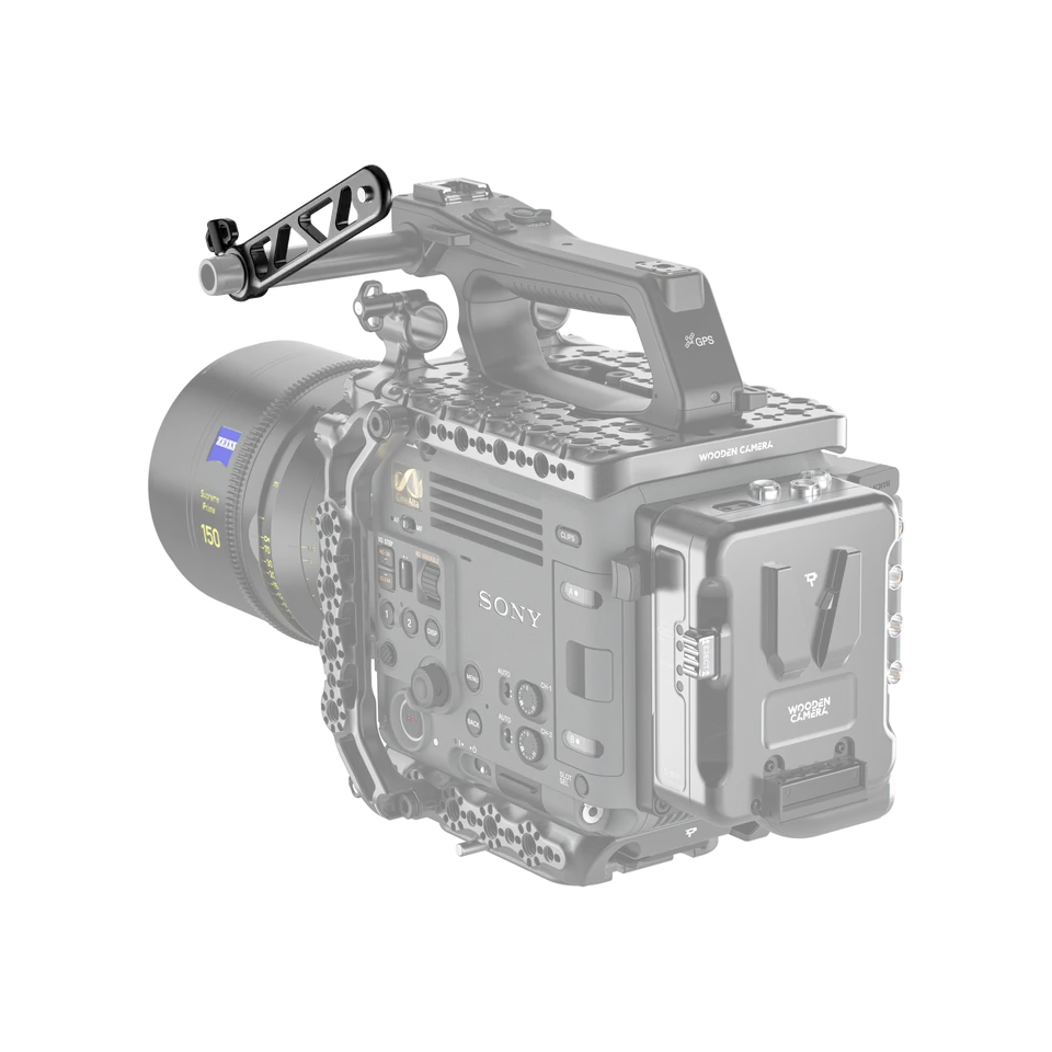 Wooden Camera 15mm EVF Rail Extension viseur tige 15 mm