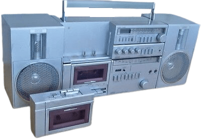 Amstrad Audio 8090 mini chaîne double cassette Walkman 1983