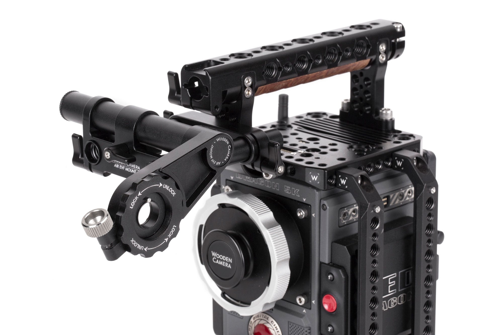 Wooden Camera AIR EVF Mount RED DSMC2 support viseur