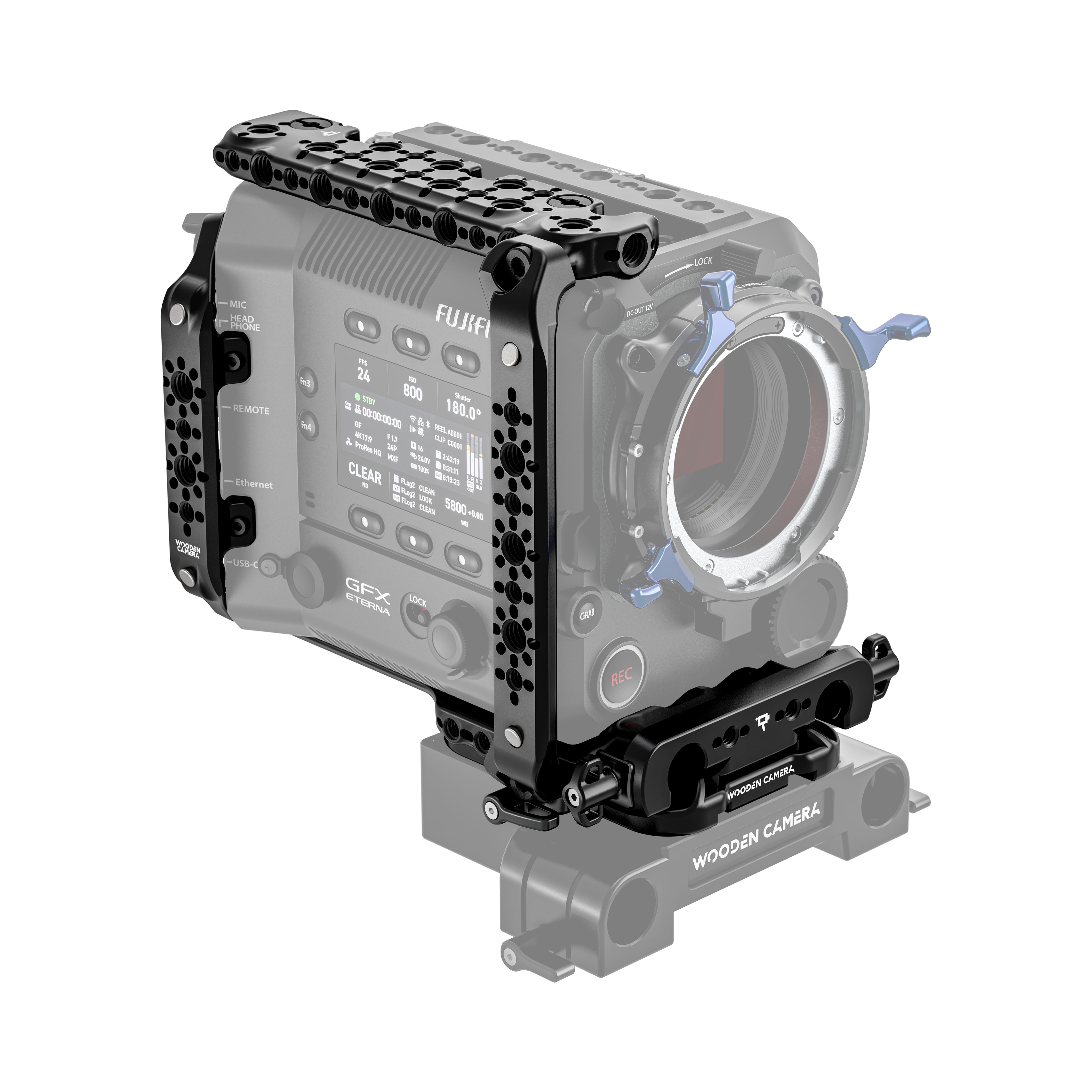 Wooden Camera Panasonic BGH1 BS1H Kit Advanced cage rig