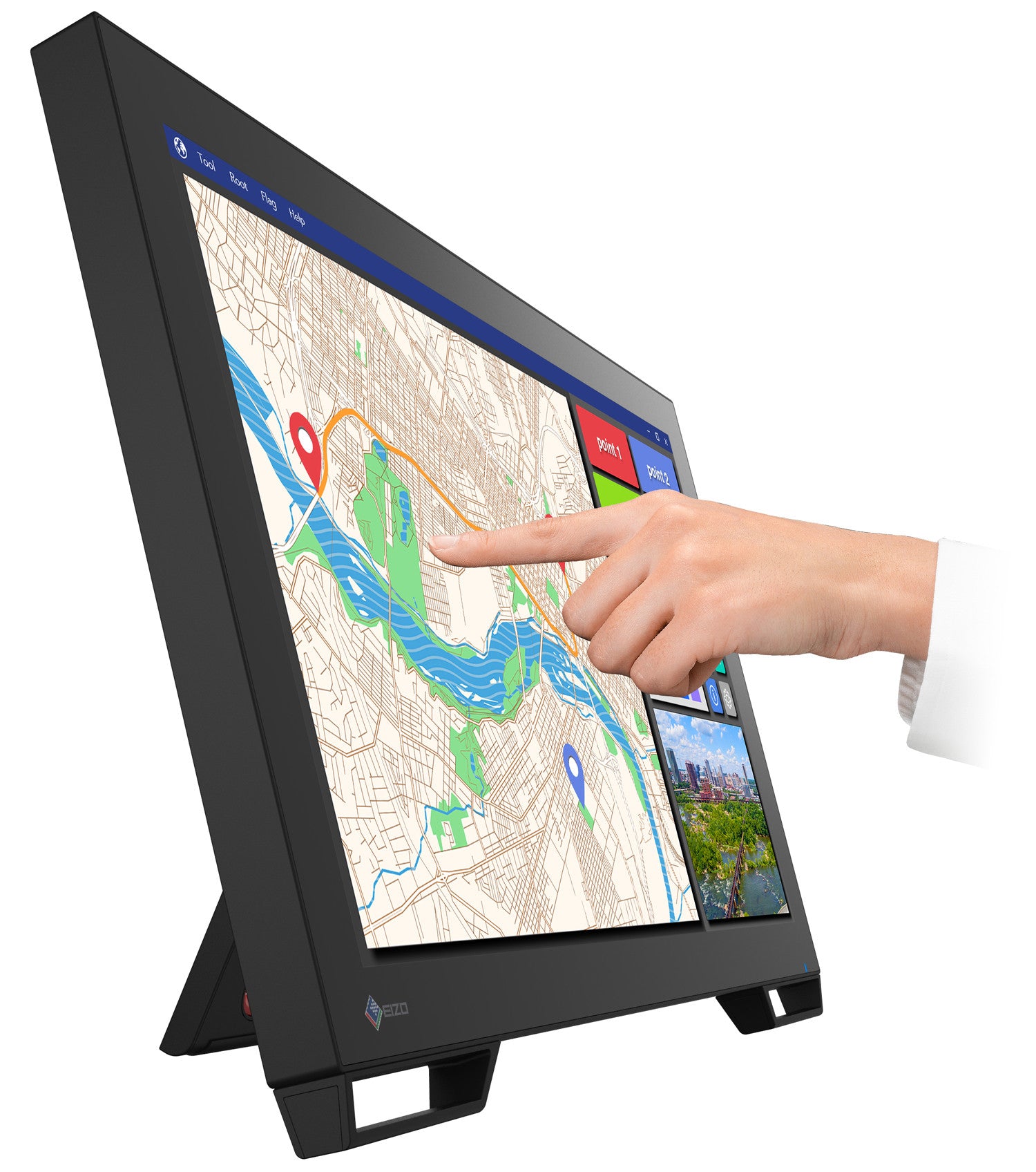 EIZO DuraVision FDF2182WT moniteur tactile 21p occasion