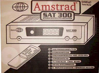 Amstrad Satellite SR100 récepteur satellite SAT300 SAT400