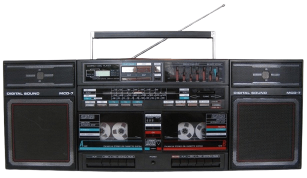 Amstrad Audio MCD7 chaîne stéréo portable CD double cassette