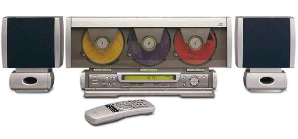 Amstrad Audio VCD3-3000 chaîne hifi triple CD enceintes