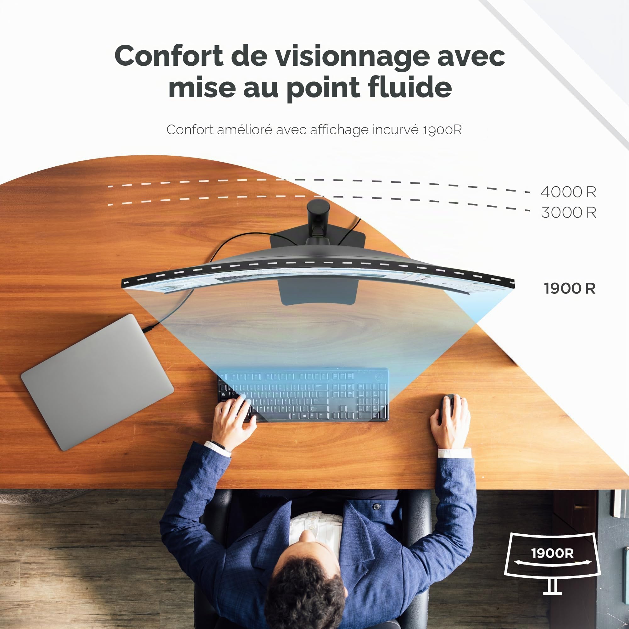 ViewSonic VX moniteur IPS 34 pouces 120 Hz USB-C