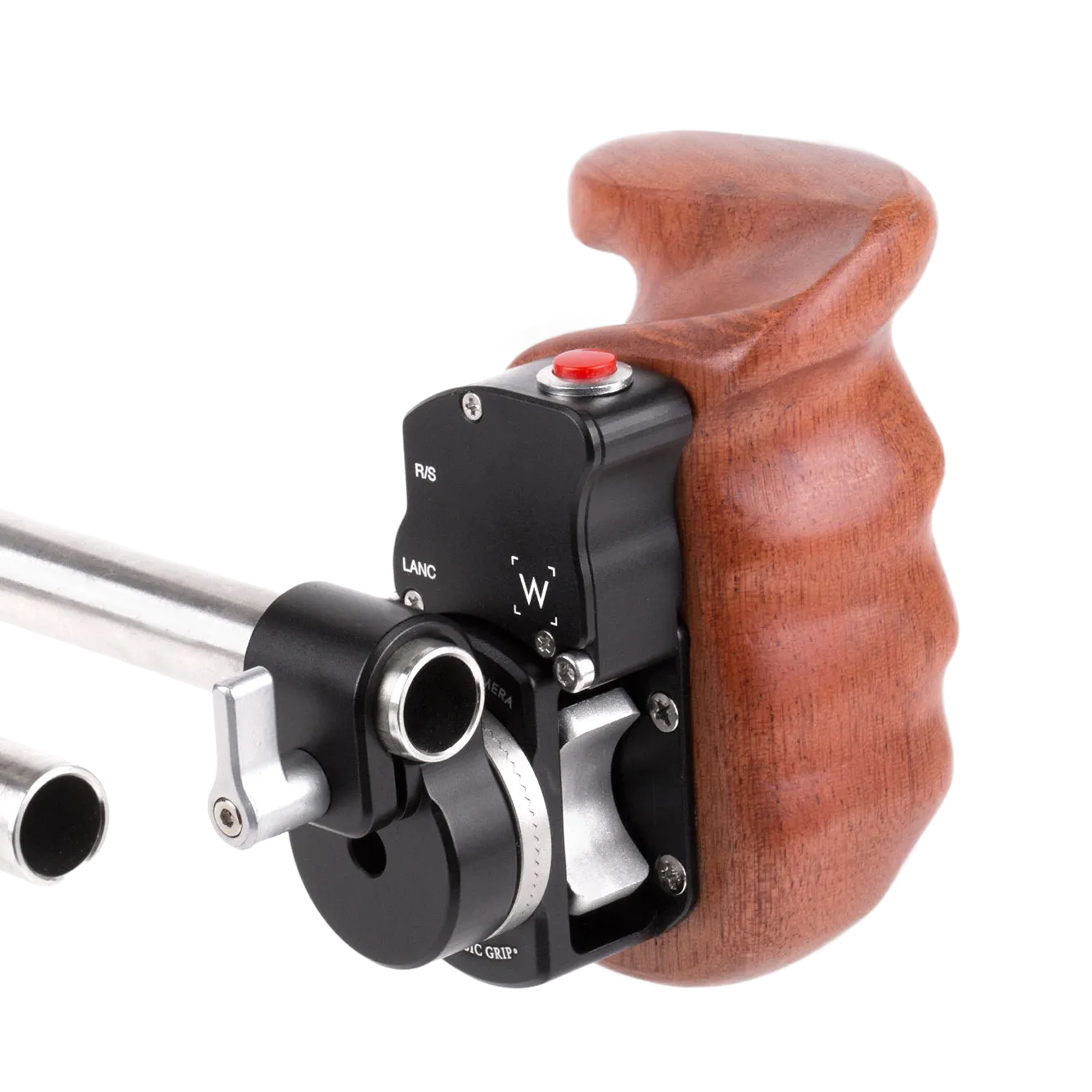 Wooden Camera Handles Handgrip Trigger Box boîtier déclencheur LANC