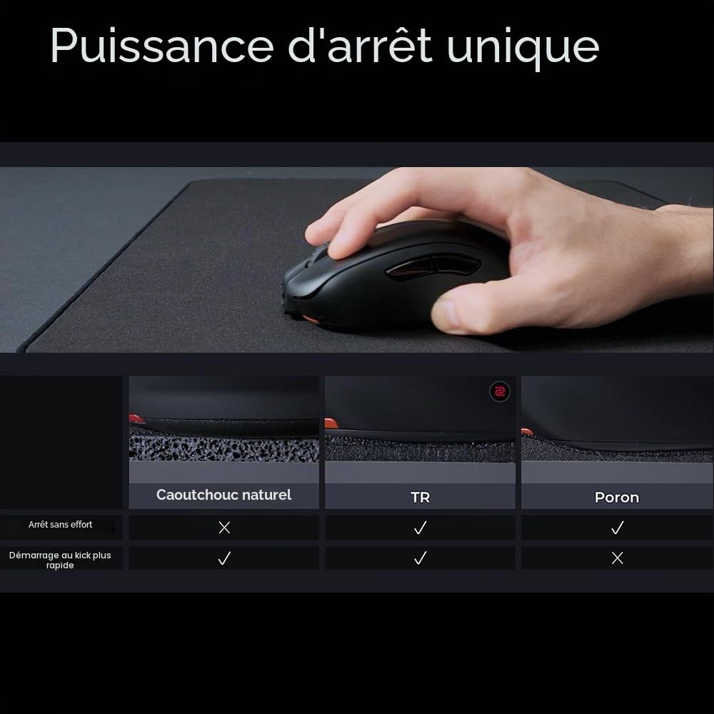 BenQ ZOWIE G-TR tapis souris gaming 470x390 mm