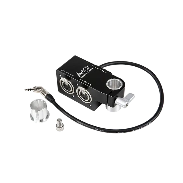 Wooden Camera A-Box Pocket Adaptateur XLR vers Jack 3,5mm