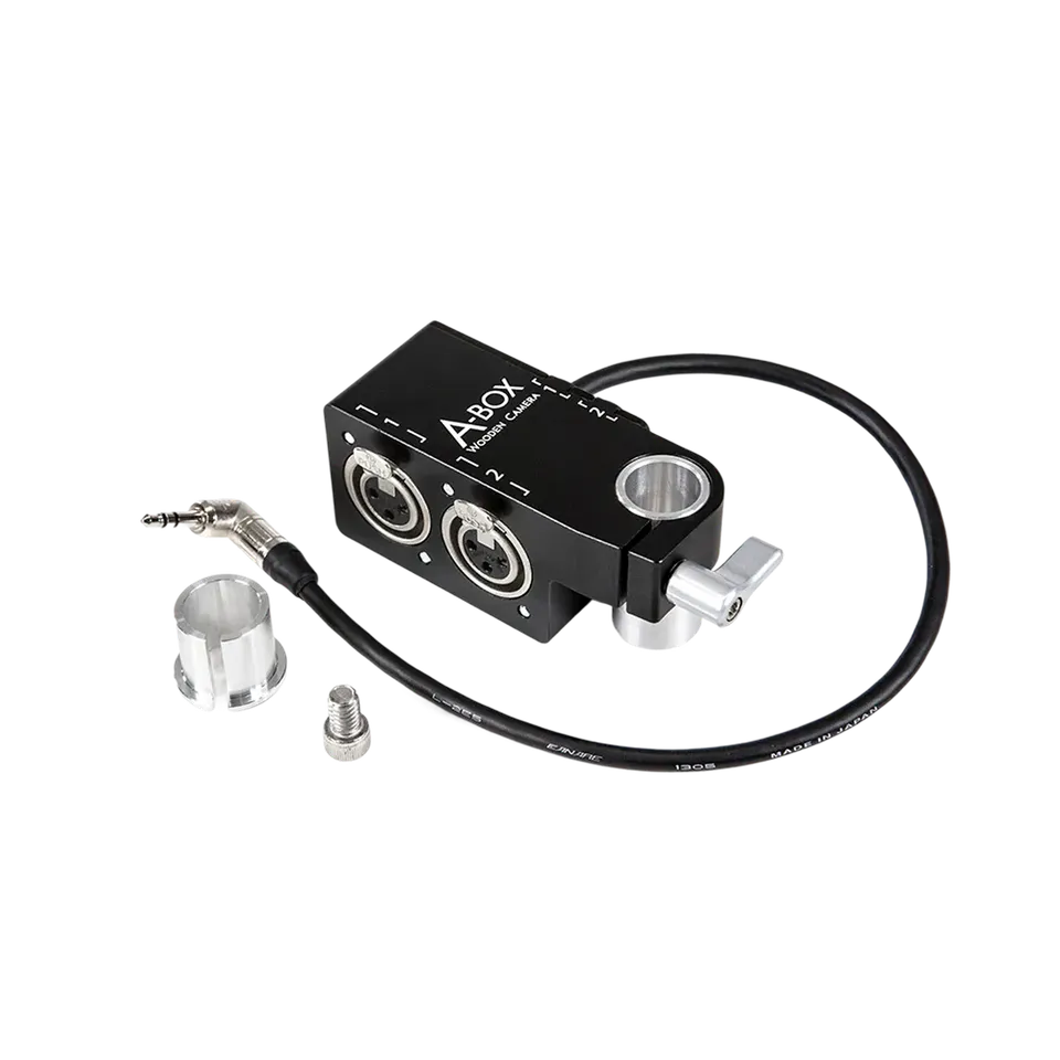 Wooden Camera A-Box Pocket Adaptateur XLR vers Jack 3,5mm