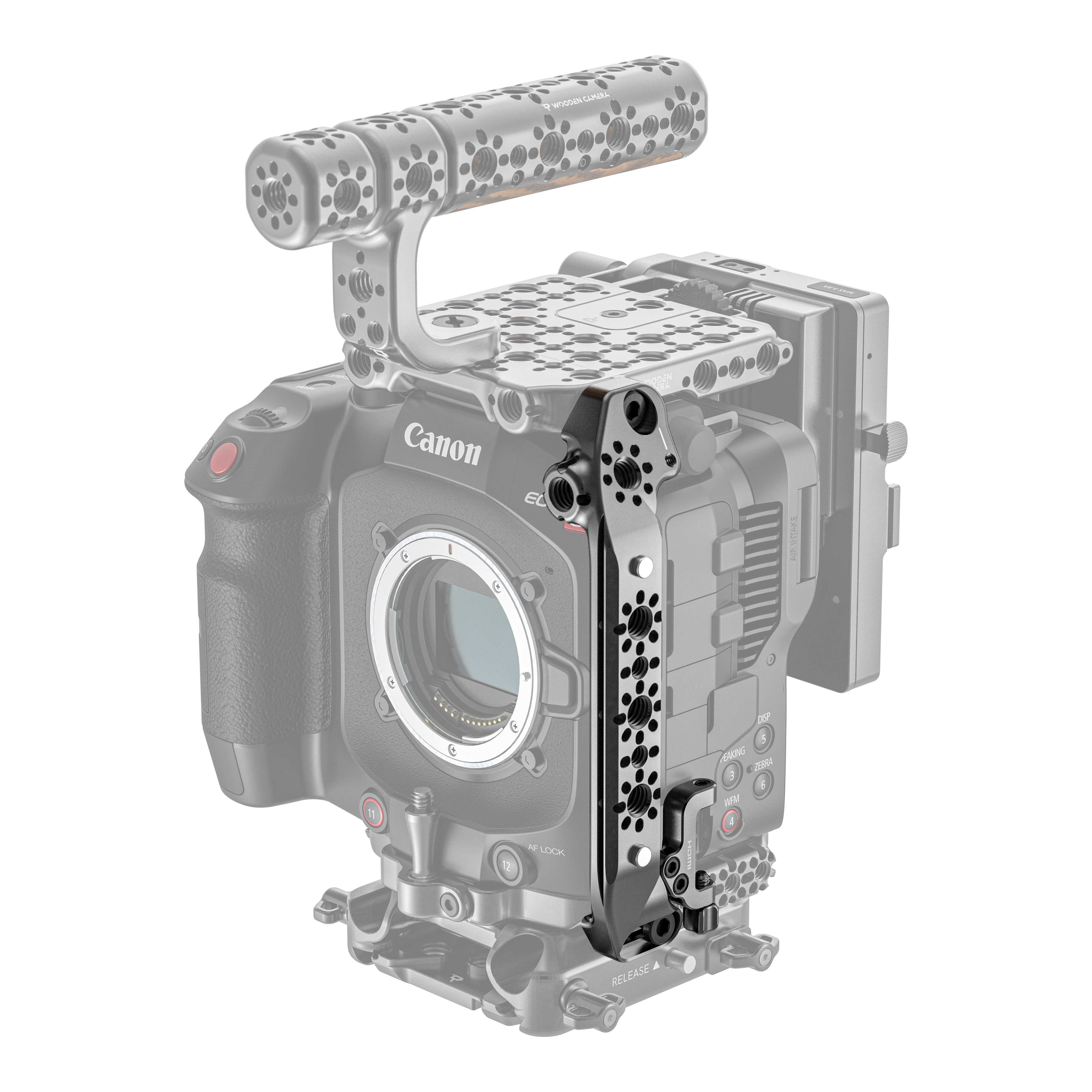 Wooden Camera NATO rail latéral Canon EOS C80