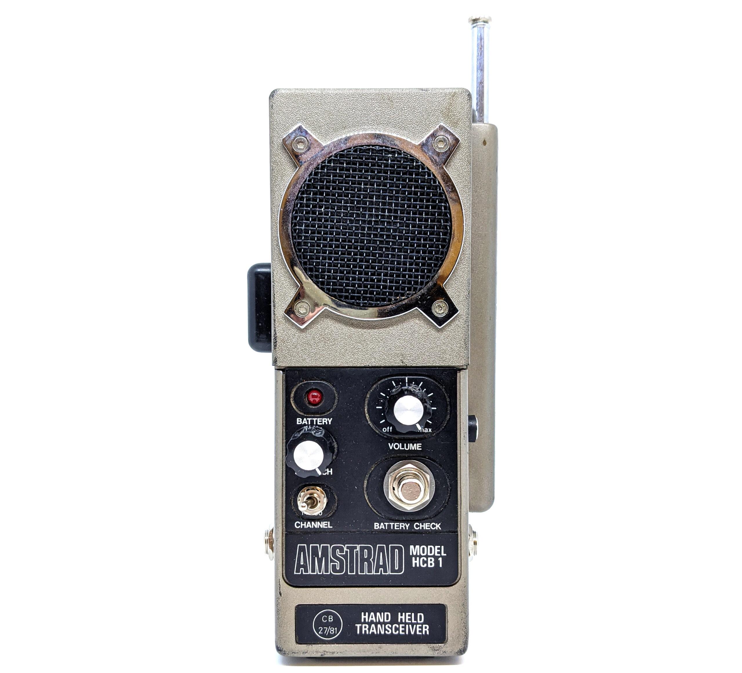 Amstrad Audio HCB1 radio CB portable émetteur 1981